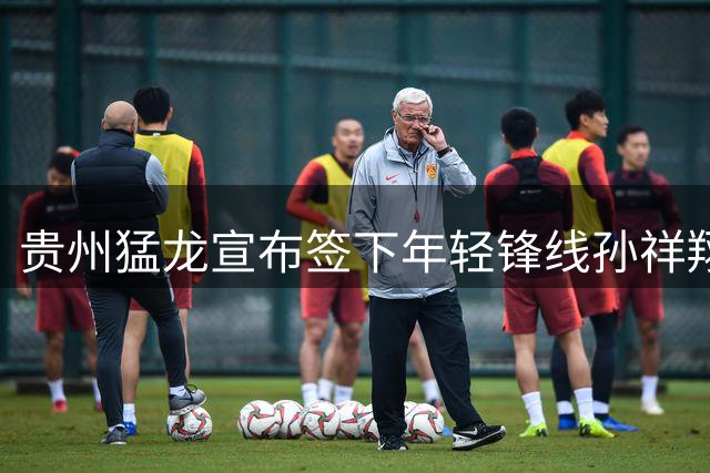 贵州猛龙宣布签下年轻锋线孙祥翔